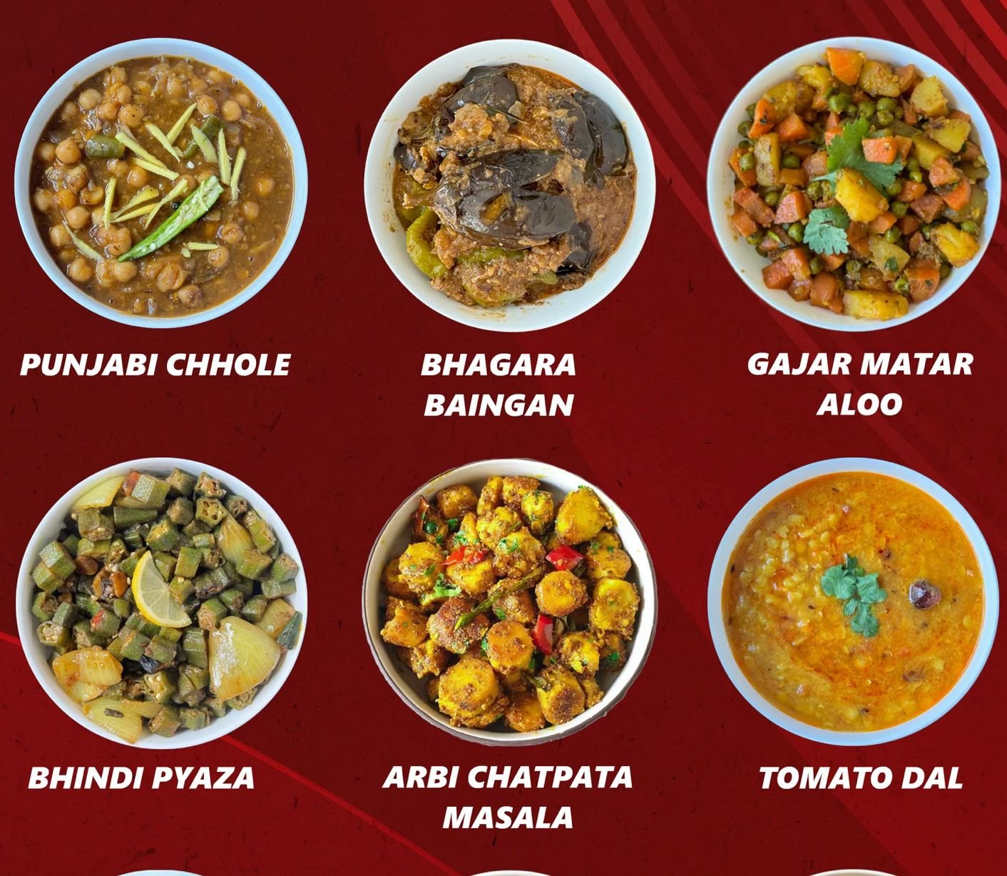 Curry Tiffin Specials (Veg)